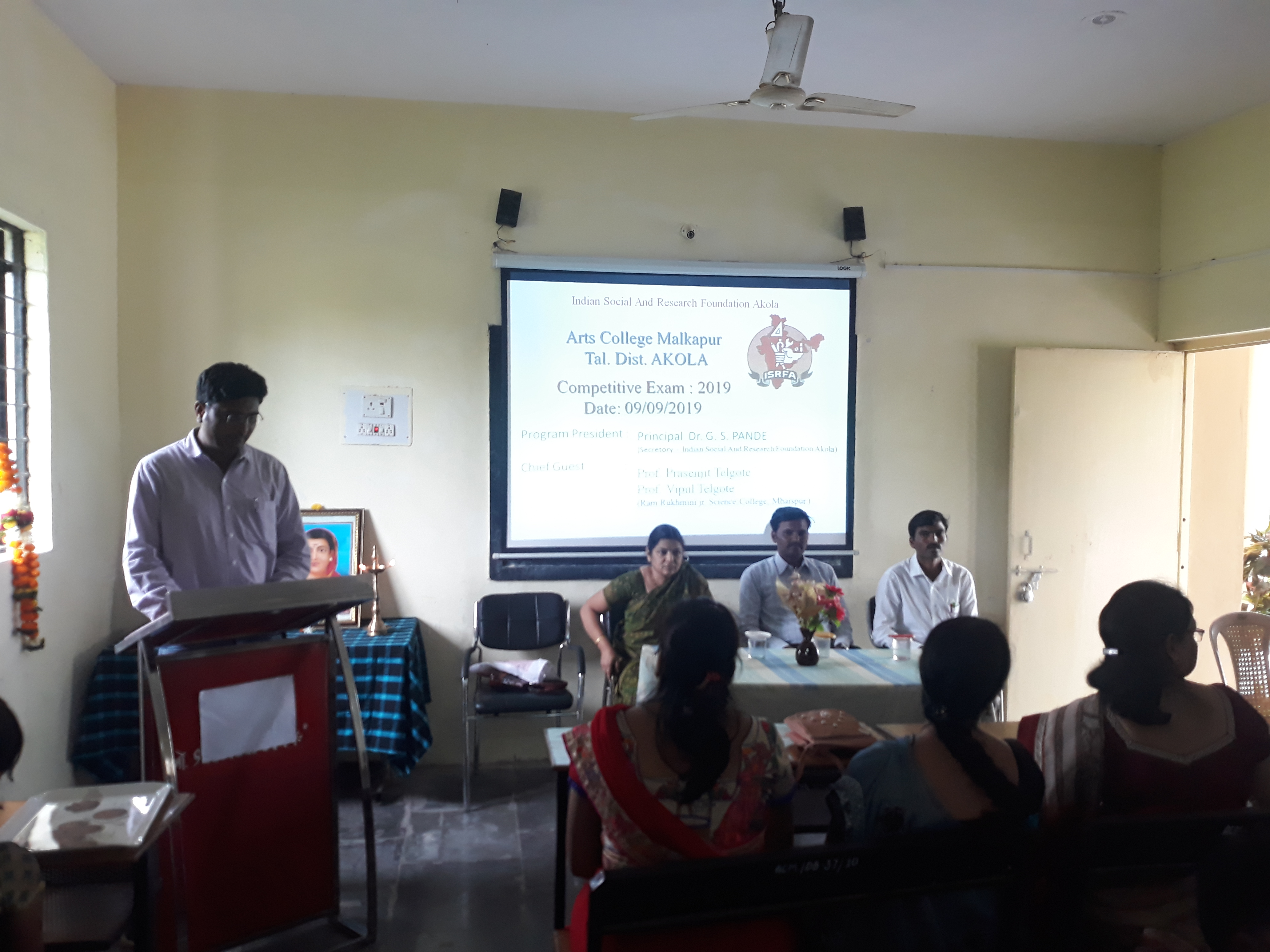 Workshop on Compitative Exam & Placement