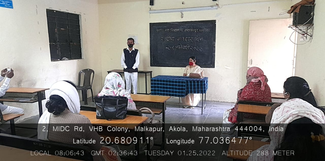 National Voters Day 25 jan. 2022